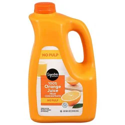 Signature Select 100% Orange Juice No Pulp 89 Fz - 89 Fz
