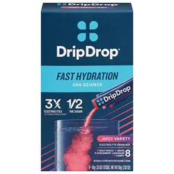 Drip Drop Hydrate Juicy Variety 8pkt - 2.82 Oz