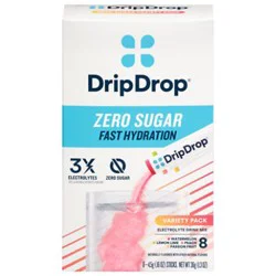 Drip Drop Hydrate Zero Variety 8pkt - 1.3 Oz