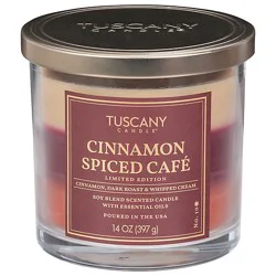 Emp Cinn Spice Cafe Triple Candle - 14 Oz