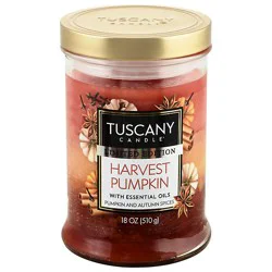 Tuscany Candle Harvest Pumpkin Triple Candle – 18 Oz