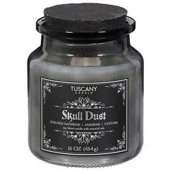 Tuscany Candle Skull Dust Candle – 16 Oz