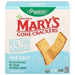 Marys Gone Crackers Sea Salt 4oz - 4 Oz