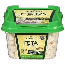 Athenos Protein Packed Crumbled Feta Cheese - 5 Oz