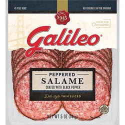 Galileo Peppered Salame - 5 Oz