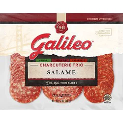 Galileo Charcuterie Trio Genoa Italian Dry Calabrese - 12 Oz