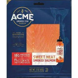 Acme Cold Smoked Salmon With Mikes Hot Honey 3 Oz - 3 Oz