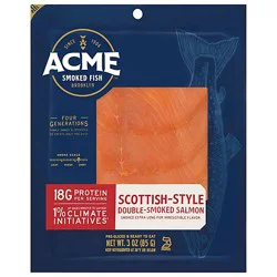 Acme Scottish Smoked Salmon 3 Oz - 3 Oz