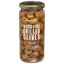 Emirelli Olives Grilled Marinated Garlic Thyme - 16.9 Oz