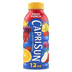 Capri Sun Fruit Punch Flavored Juice Drink Blend - 12 Fl. Oz.