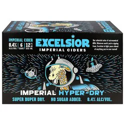 Schillings Excelsior Imperial Dry In Cans - 6-12 Fz