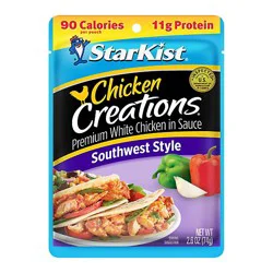 Starkist Chicken Creations Southwest Style Pouch - 2.6 Oz