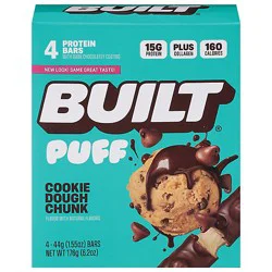 Built Puff Protein Bar Ckie Dough Chunk - 4 Ct