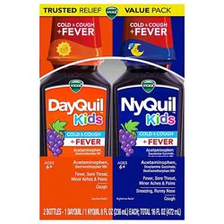Nq Dq Kids Grape Combo 2x8oz - 2-8 Fz
