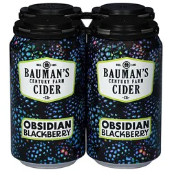 Baum Cider Obs Blackberry Cider In Cans - 4-12 Fz