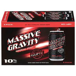 Ecliptic Massive Gravity Imperial Stout 6/12c In Cans - 6-12 Fz