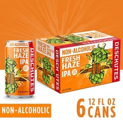 Deschutes Brewery Fresh Haze Na Ipa Cans - 6 -12 Fl. Oz. In Cans - 6-12 Fz