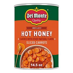 Del Monte Hot Honey Flavored Sliced Carrots - 14.5 Oz