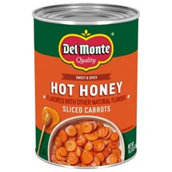 Del Monte Hot Honey Flavored Sliced Carrots - 14.5 Oz