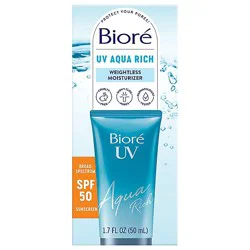 Biore 1.7floz Aqua Rich Mstrz Spf50 Us - 1.7 Fz