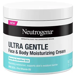 Neutrogena Ultra Gentle Face & Body Daily Moisturizing Cream, 11 Oz - 11 Oz