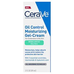 Cerave Oil Control Moisturizing Gel-Cream, 3oz - 3 Fz