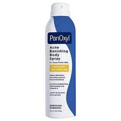 Panoxyl Acne Banishing Body Spray 2% Salicylic Acid, 6oz - 6 Oz