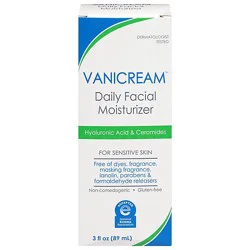 Vanicream Daily Facial Moisturizer - 3 Oz
