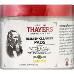 Thayers Blemish Pads 60 Count - 60 Ct