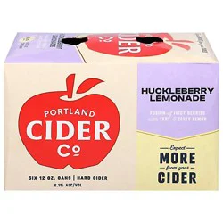 Portland Cider Huckleberry Lemonade In Cans - 6-12 Fz
