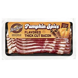Hatfield Pumpkin Spice Flavored Thick Cut Bacon 12 Oz - 12 Oz