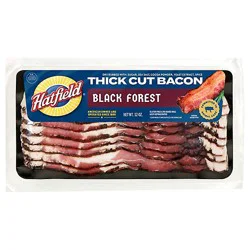 Hatfield Thick Cut Bacon Black Forest 12 Oz - 12 Oz