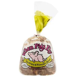 When Pigs Fly Six Grain & Pumpkin Seed Bread - 20 Oz