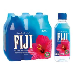 Fiji Natural Artesian Bottled Water - 6 - 11.15 Fl. Oz.