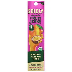 Solely Fruit Jerky Mango & Passionfruit - .8 Oz