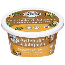 Nuts For Cheese Cashew Dip Artichoke Jalapeno 7.4oz - 7.4 Oz