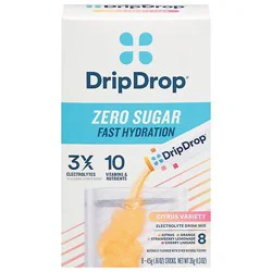 Drip Drop Hydrate Zero Citrus 8ct - 1.3 Oz