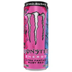 Monster Ultra Fantasy Ruby Red 12fz - 12 Fz