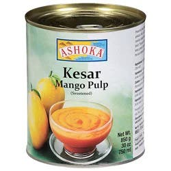 Ashoka Mango Pulp Kesar - 30.0 Oz
