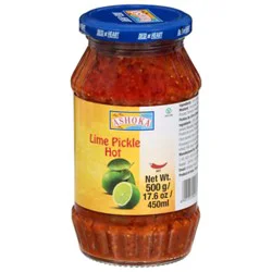 Ashoka Lime Pickle Hot - 17.5 Oz