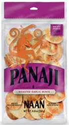 Panaji Roasted Garlic Naan Minis - 8.8 Oz