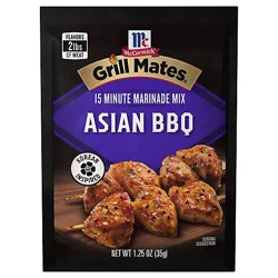 Mccormick Grill Mates Asian Bbq 1.25 Oz - 1.25 Oz