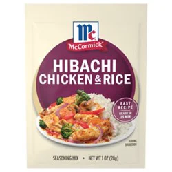Mccormick Hibachi Chkn & Rice Seas Mix 1 Oz - 1 Oz