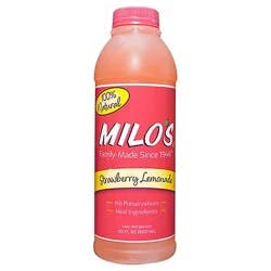 Milos Strawberry Lemonade 20 Fl Oz - 20 Fz