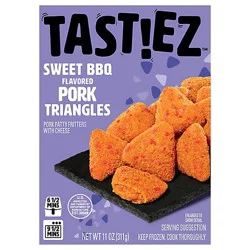 Tast Ez Sweet Bbq Flavored Pork Triangles, 11 Oz - 11 Oz