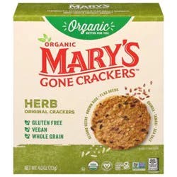 Marys Gone Crackers Herb 4oz - 4 Oz