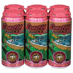 Pizza Port Coastin' Tropical Ipa 6-16 Fl Oz In Cans - 6-16 Fz