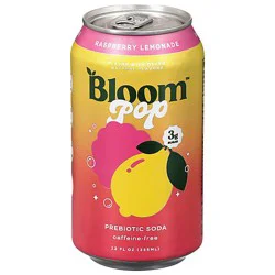 Bloom Pop Raspberry Lemonade 12fz - 12 Fz