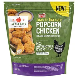 Applegate Lightly Breaded Popcorn Chicken - 16 Oz