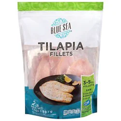 Tilapia Fillet Skinless Boneless - 2 Lb
